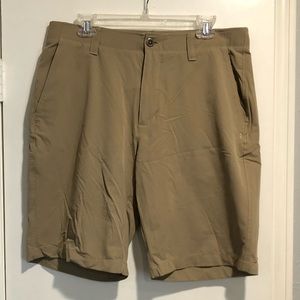 Under Armour Khaki Golf Shorts